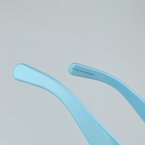 Gucci GG1401S 004 BRAND NEW Sunglasses Light Blue Grey Women Cat Eye main image 11